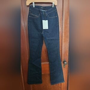 NWT Seventy + Mochi Cali Retro Flare Dark Wash Jeans Sz. 26